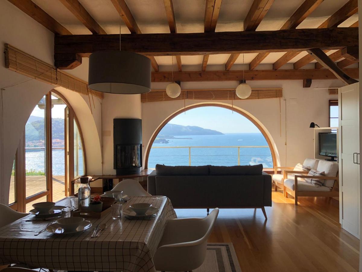 Adosado En La Costa Con Excelentes Vistas Al Estuario De Urdaibai Villa Mundaka Kültér fotó
